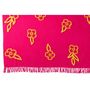 Voir la diapositive 2 : Paris Prix Plaid Fleur en Coton  Levi  130x180cm Rose