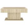Voir la diapositive 4 : VIDAXL Table basse chene sonoma 96x50x45 cm bois d'ingenierie