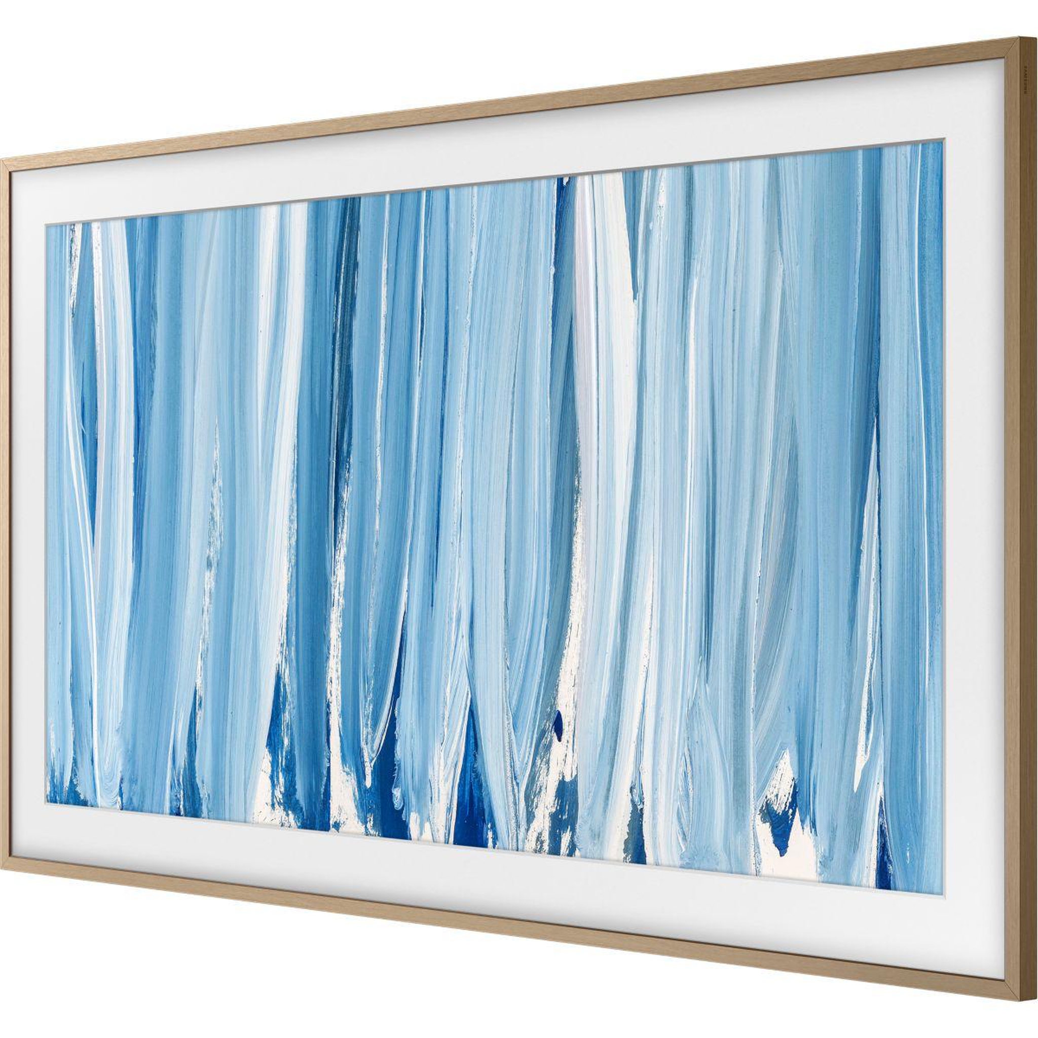 Voir la diapositive 2 : Samsung Cadre the frame couleur teck - compatible tv the frame 55''