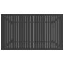 Voir la diapositive 4 : VIDAXL Table de jardin Anthracite 140x80x72 cm Acier