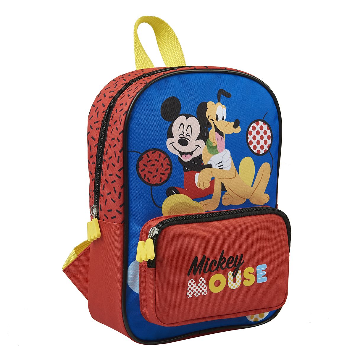 DISNEY Sac maternelle avec pochette avant bleu Mickey