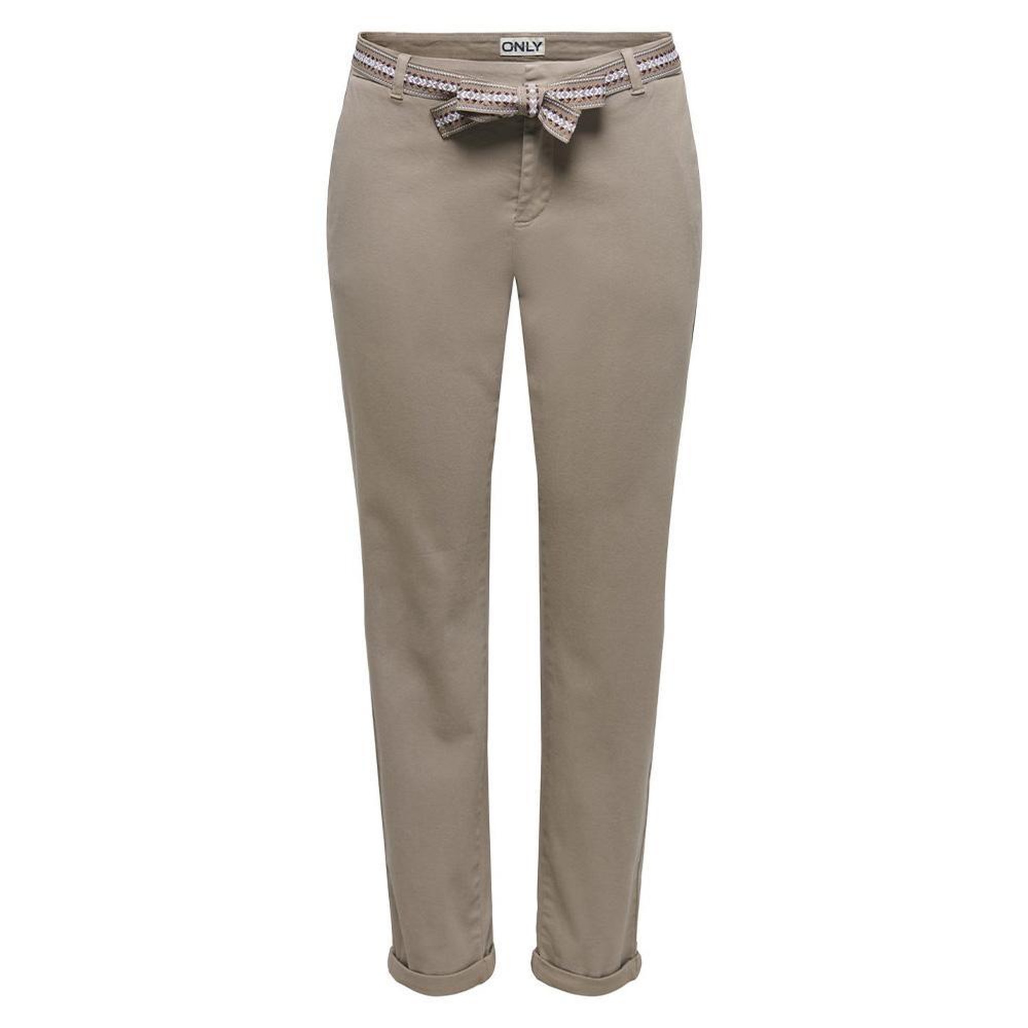 Only Pantalon fluide Beige Femme Only Bolin. Coloris disponibles : Beige