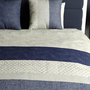 Voir la diapositive 3 : ATELIER DU COTON Parure Housse De Couette 100% Coton 57fils Crepuscule