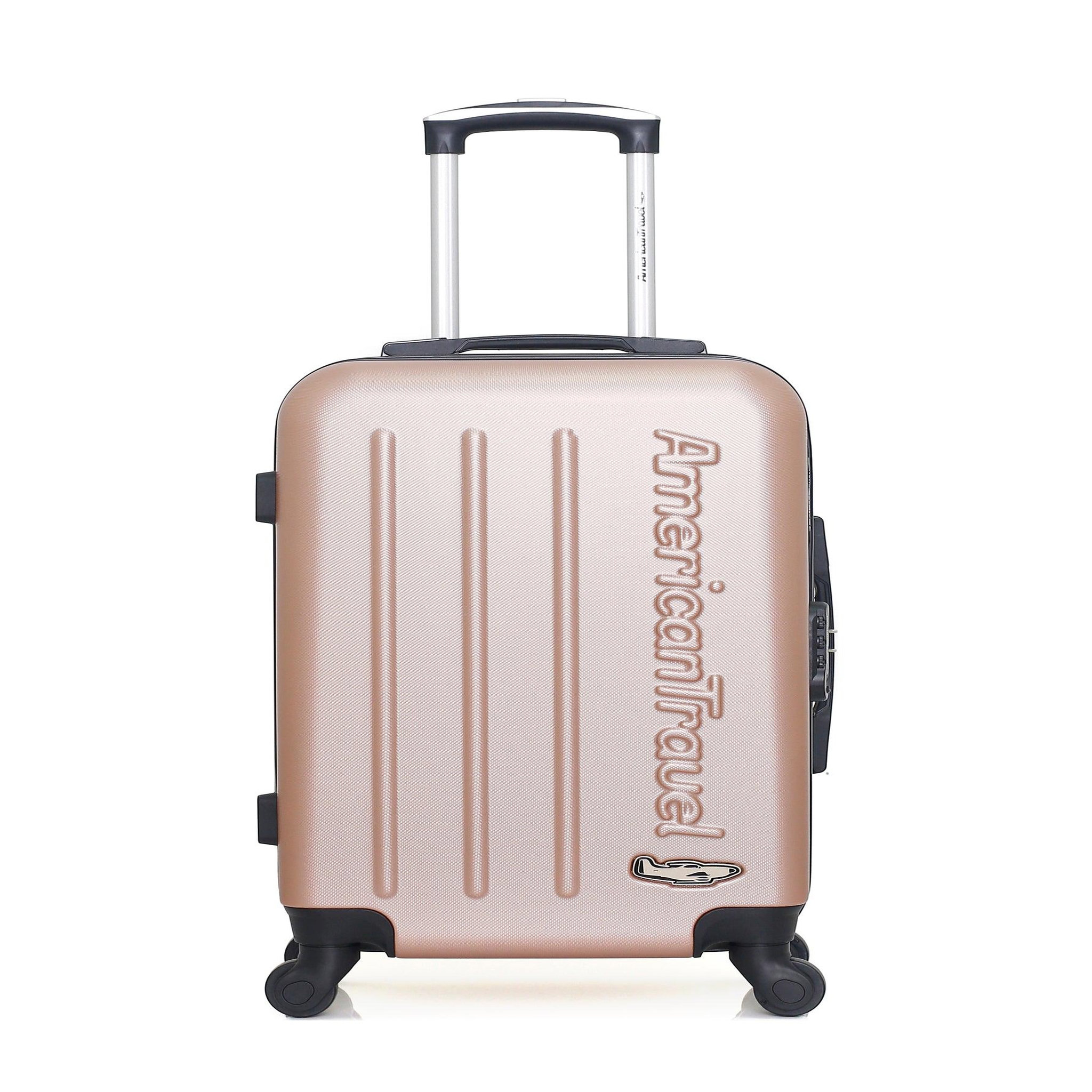 AMERICAN TRAVEL American travel - valise cabine abs bronx 4 roues 55 cm