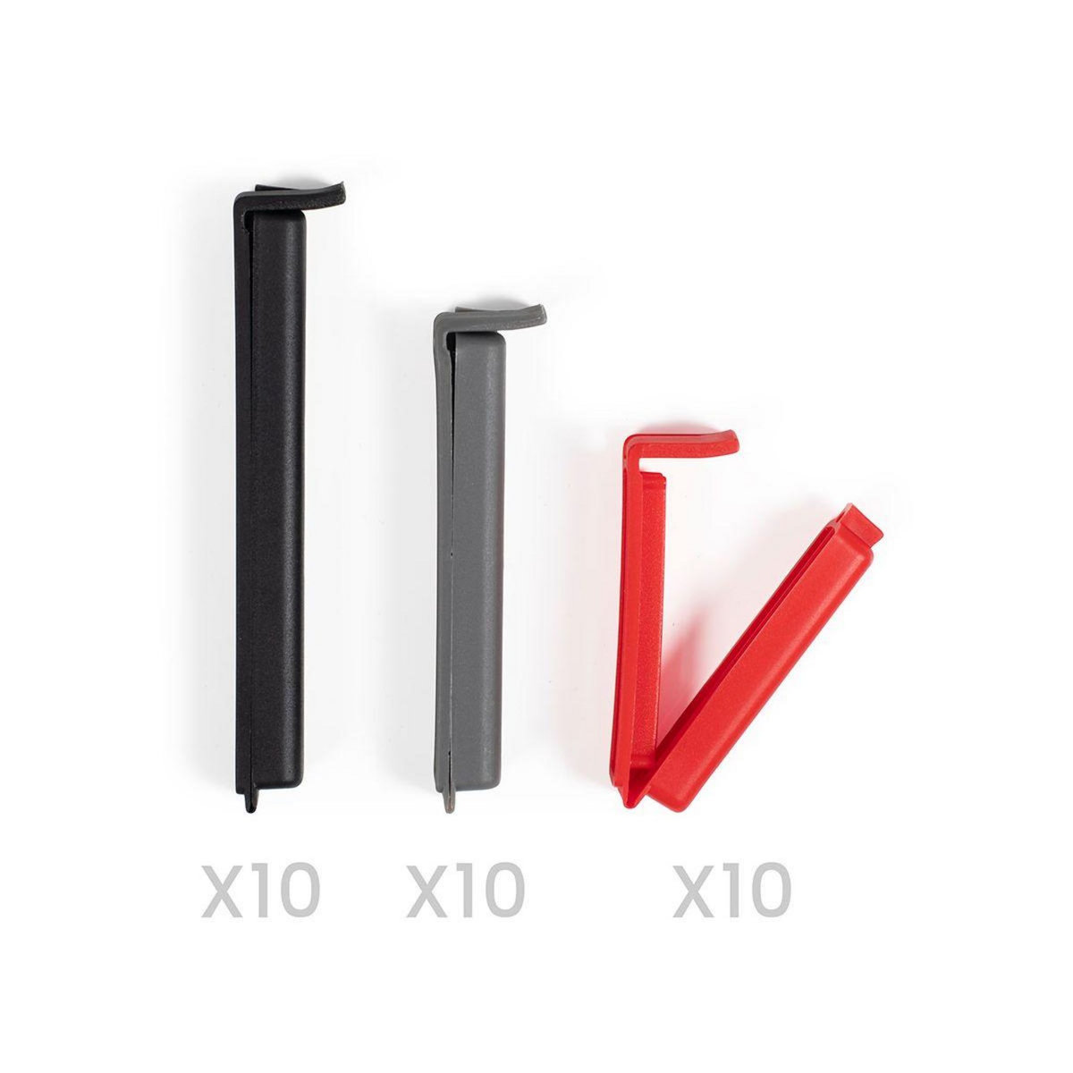 LIVOO Pinces sachet alimentaire Set de 30 fermeture hermetique