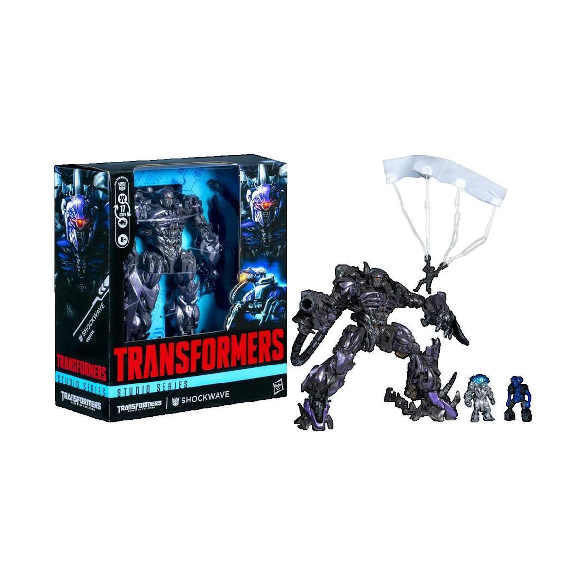 HASBRO Figurine Hasbro Transformers Studio Series Leader Class noire et violette
