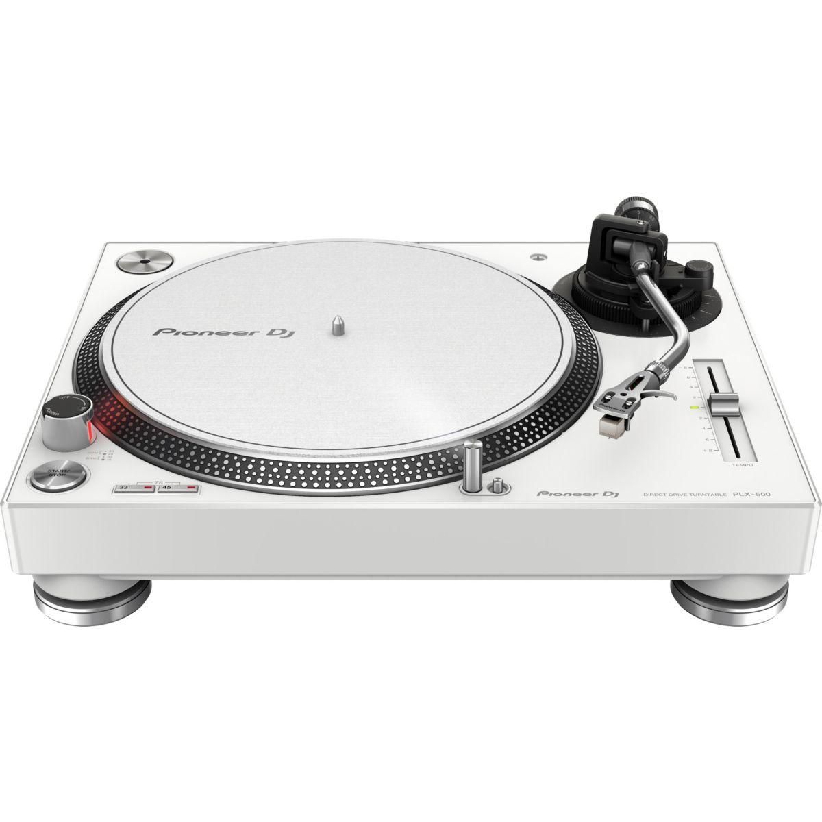 Pioneer Platine vinyle PLX-500 Blanc