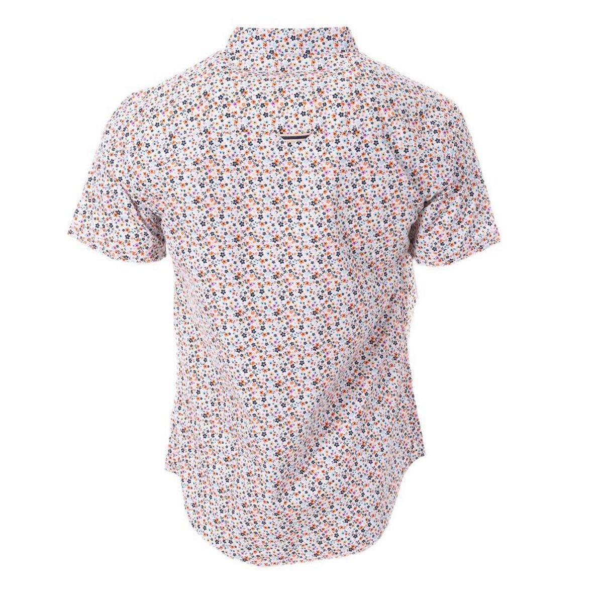 RMS 26 Chemise Blanche//Orange Homme RMS26 4783