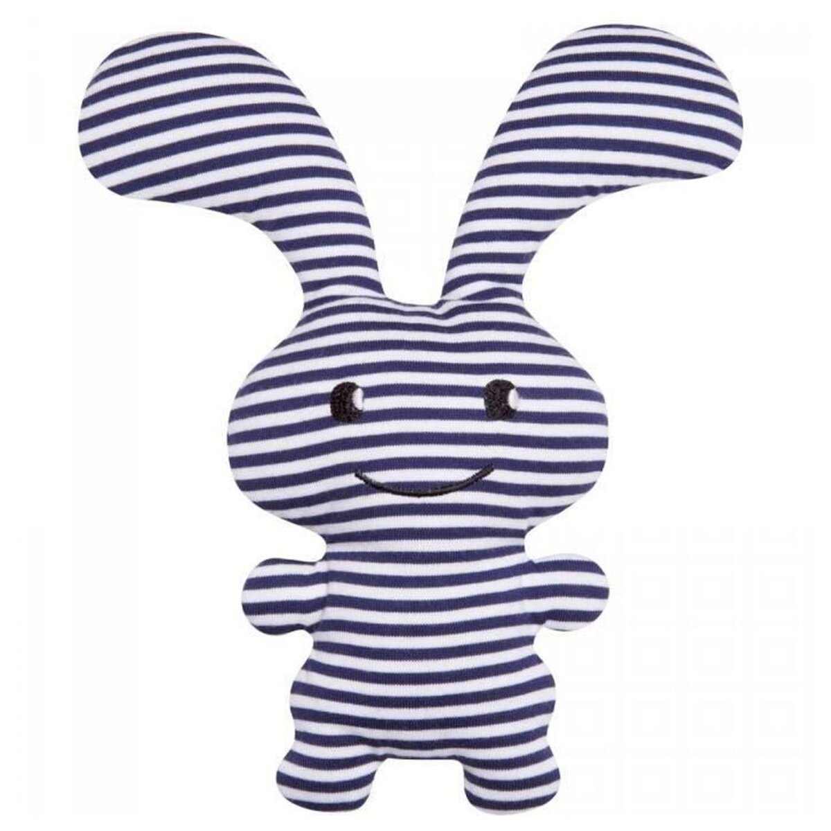 Le Trousselier Doudou Hochet -Funny Bunny  Marinière 24cm (Boîte Cadeau)