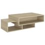 Voir la diapositive 2 : VIDAXL Table basse Chene sonoma 105x55x32 cm Bois d'ingenierie