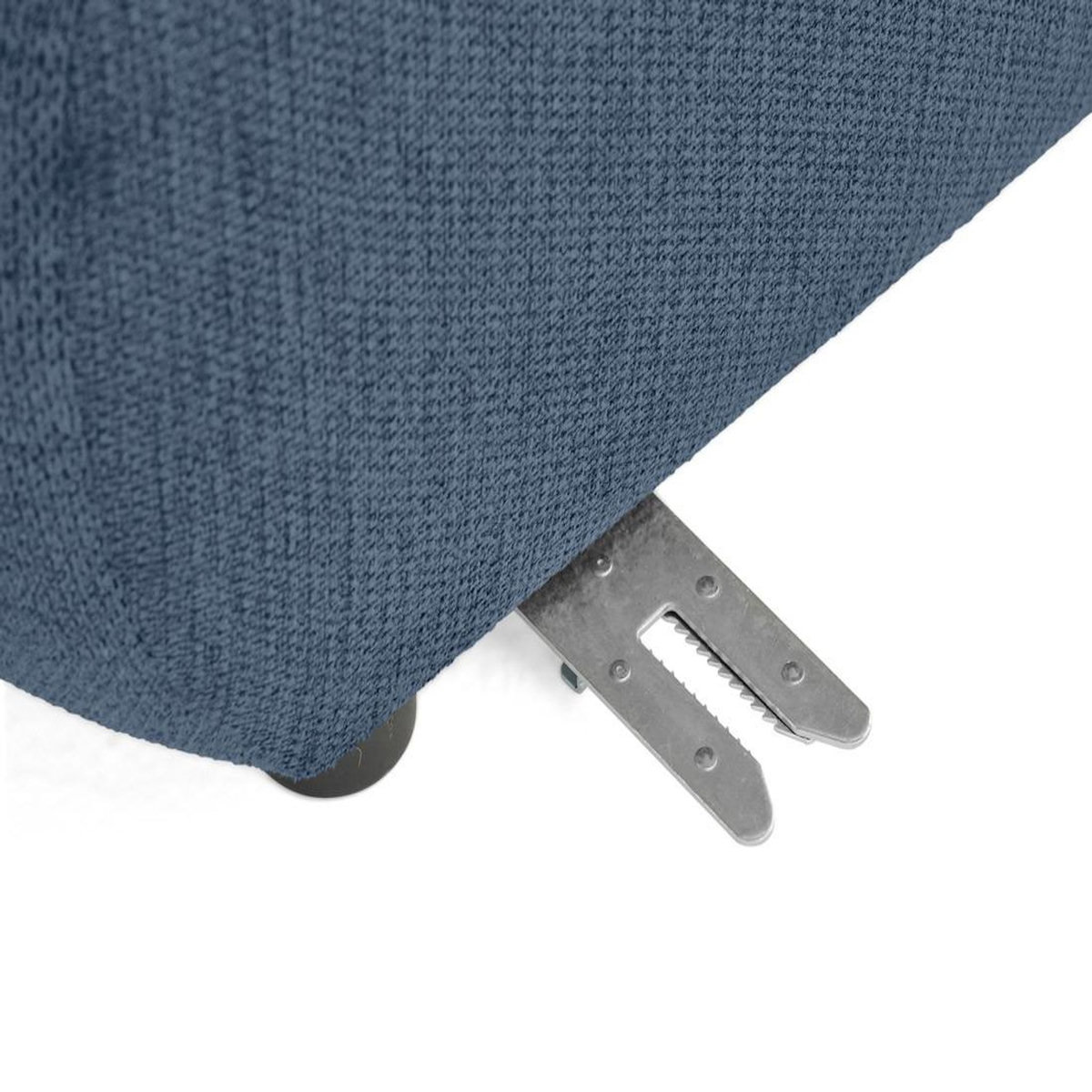 LISA DESIGN Debbie - canapé modulable d'angle réversible 4 places en tissu texturé