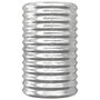 Voir la diapositive 3 : VIDAXL Jardiniere de jardin Acier enduit de poudre 40x40x68 cm Argente