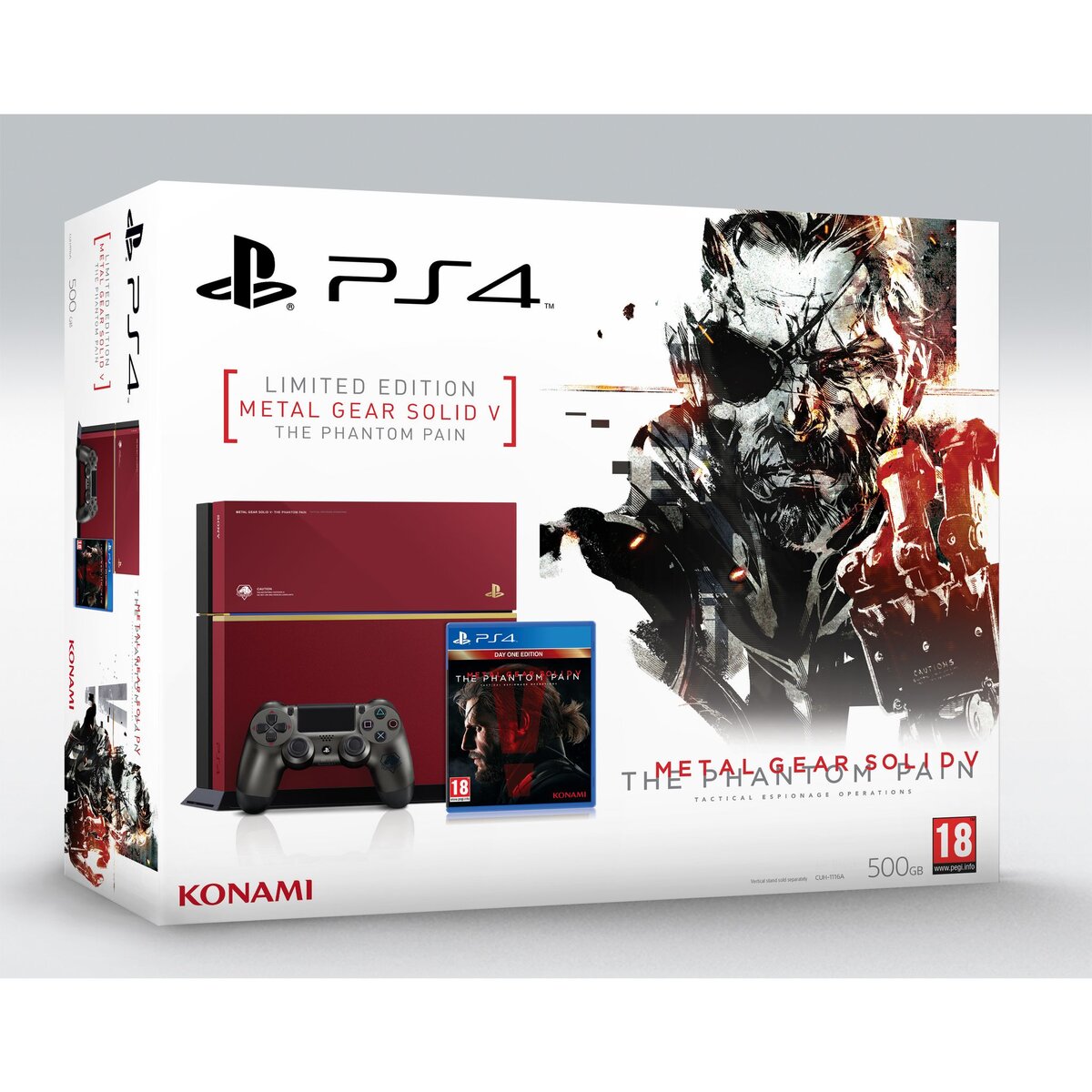 Console PS4 Metal Gear Solid V : The Phantom Pain - Edition Limitée