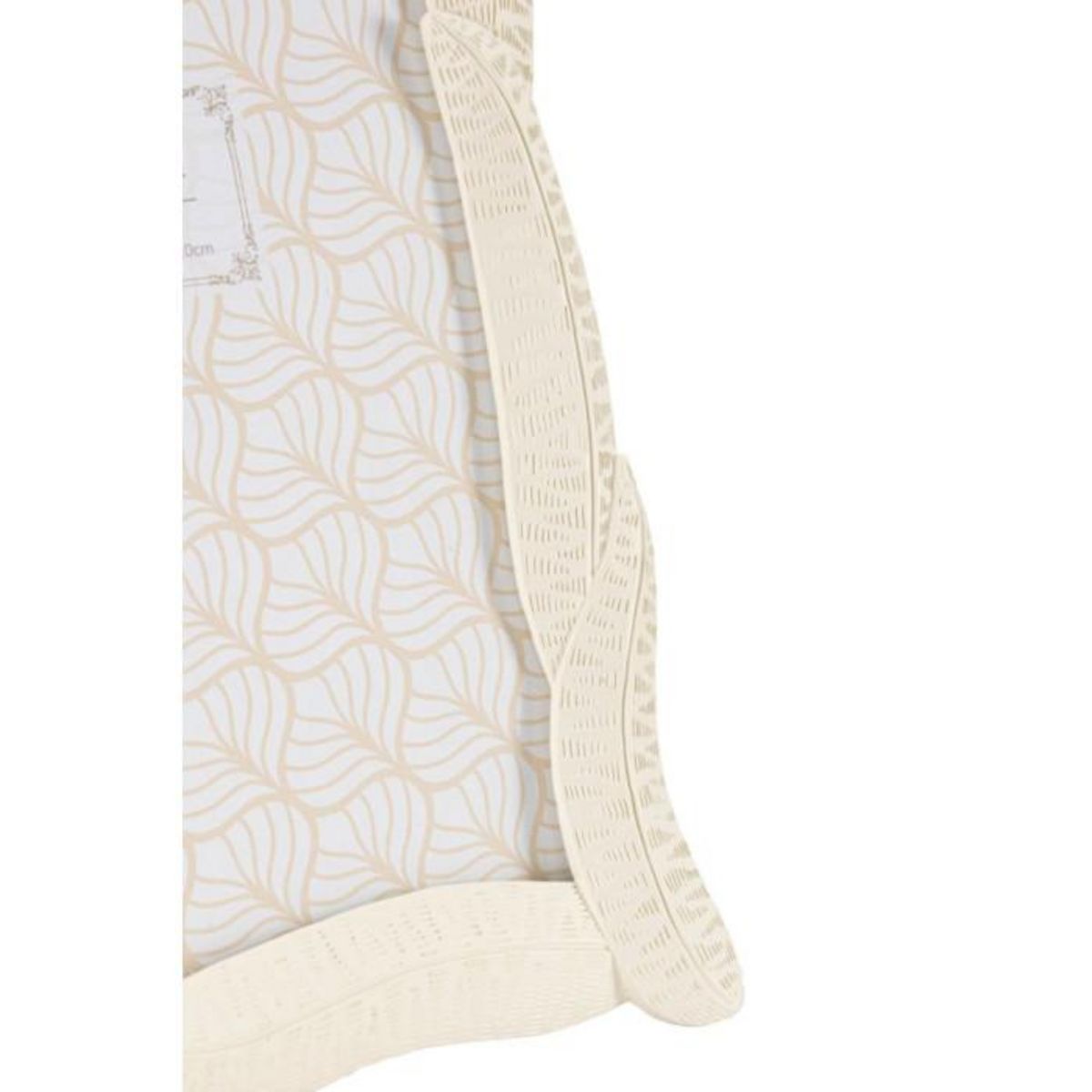 Paris Prix Cadre Photo Déco Feuilles  Snake  15x20cm Crème