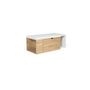 Voir la diapositive 6 : Table basse rotative 360° 1 porte avec rangement
