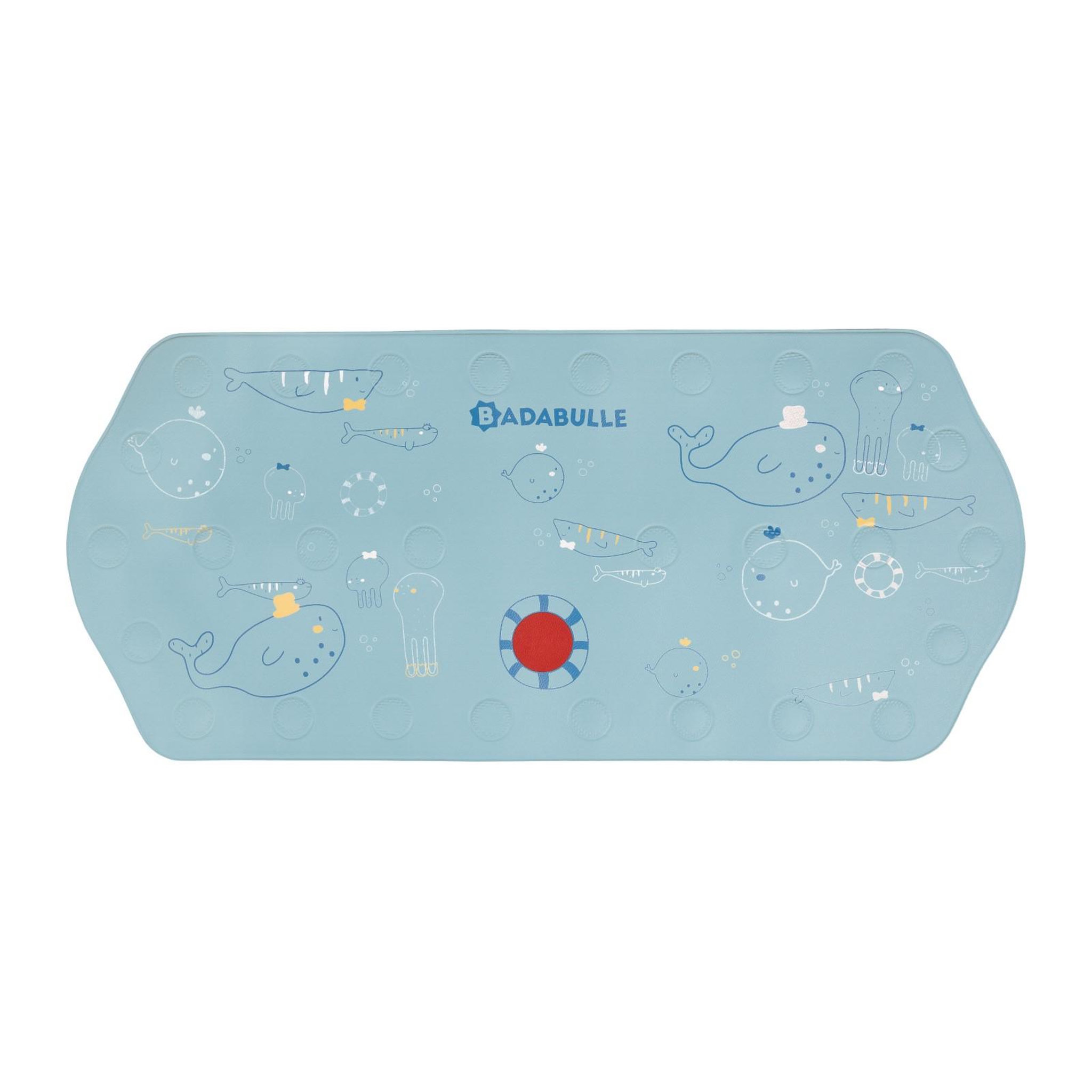 Voir la diapositive 1 : BADABULLE Tapis de bain XXL Badabulle - Ventouses Antidérapantes - Témoin de température - 91cm