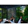 Voir la diapositive 1 : OMBREA Panneau brise-vue 1m anthracite Aluminium pour pergola bioclimatique OMBREA®
