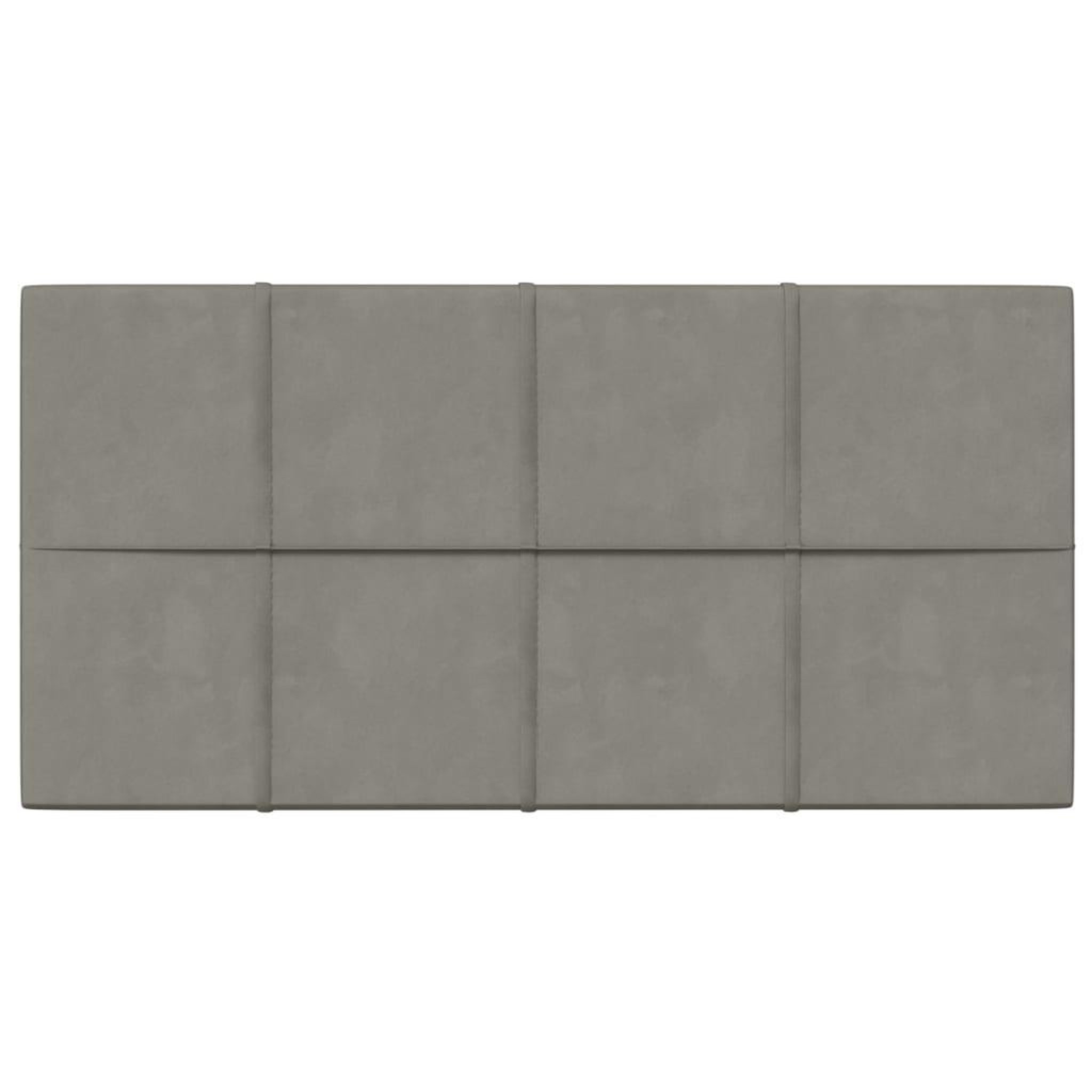 Voir la diapositive 3 : VIDAXL Panneaux muraux 12 pcs Gris clair 60x30 cm Velours 2,16 m^2