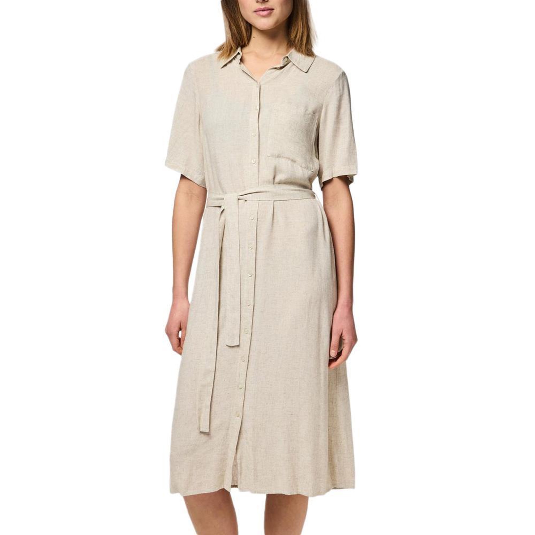Pieces Robe Beige Femme Pieces Pia. Coloris disponibles : Beige