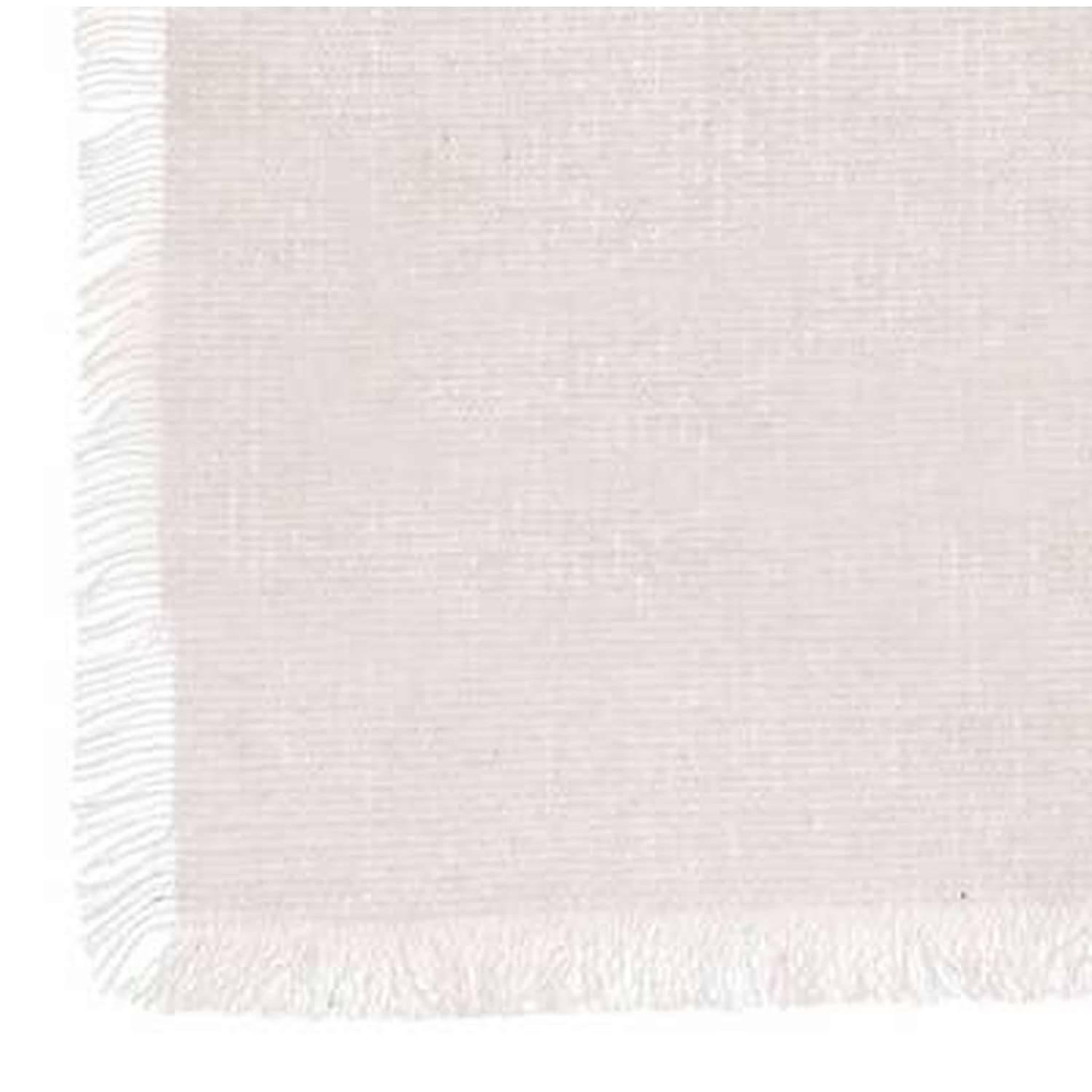 Voir la diapositive 1 : ATMOSPHERA Nappe à franges - 100% coton