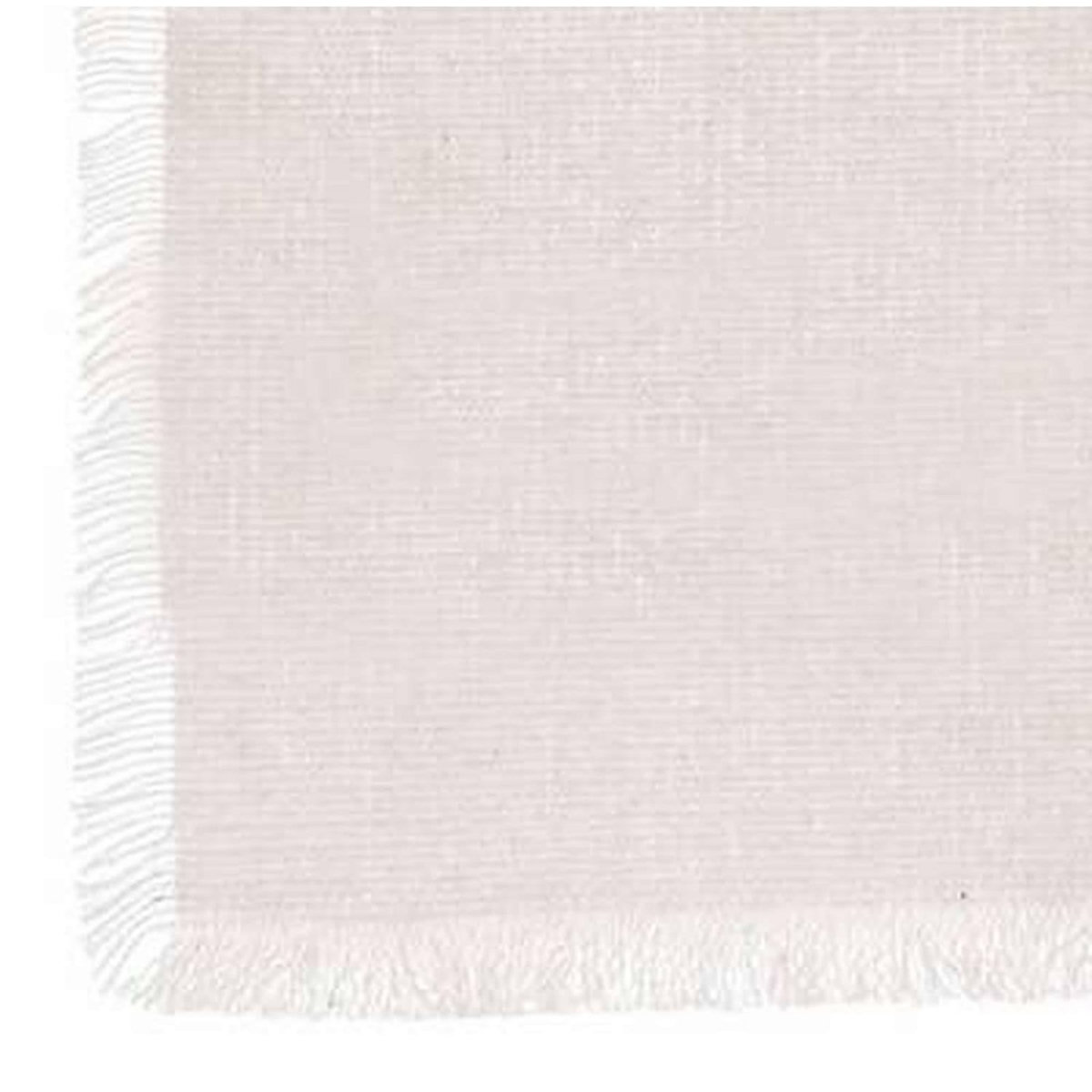 ATMOSPHERA Nappe à franges - 100% coton