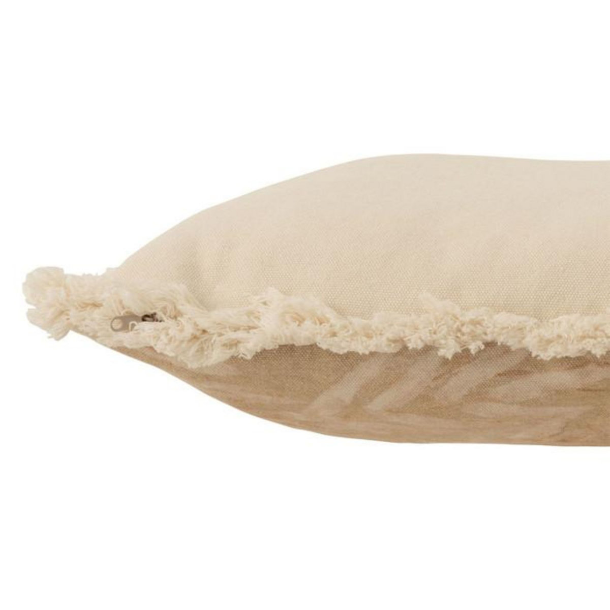 Paris Prix Coussin Déco  Plante  45x45cm Naturel