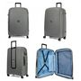 Voir la diapositive 3 : Delsey Grande valise rigide Beaumont TSA Polypropylène 76cm