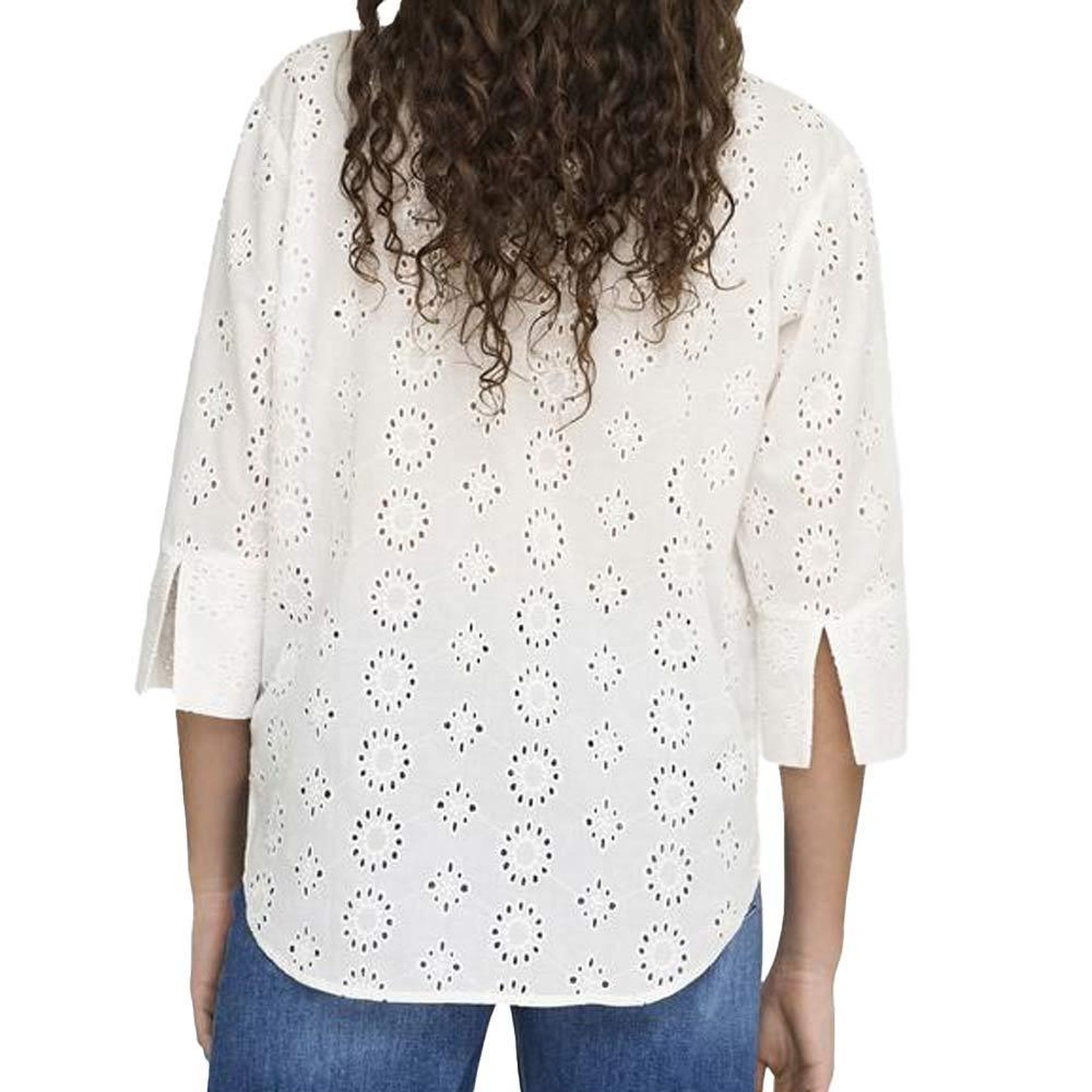 Voir la diapositive 2 : JACQUELINE DE YONG Chemise Blanc Femme JDY Tallie