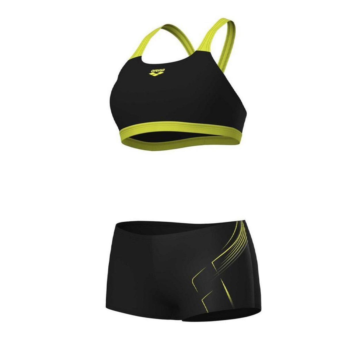 ARENA Maillot de bain /Jaune Femme Arena Energy
