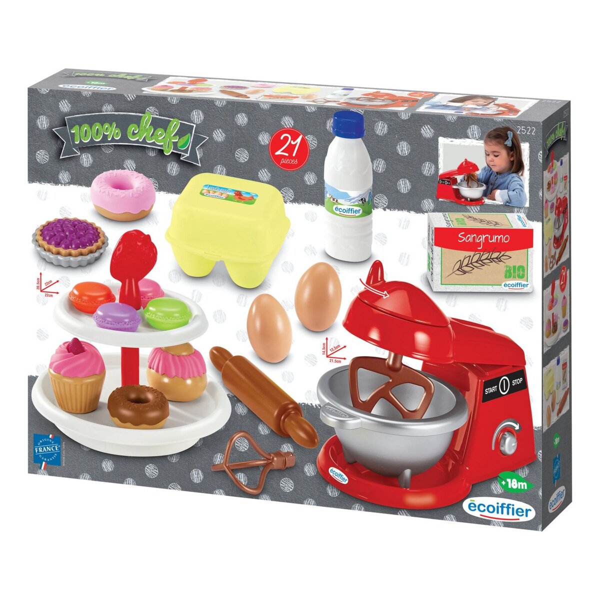 ECOIFFIER Cuisine - Coffret pâtisseries