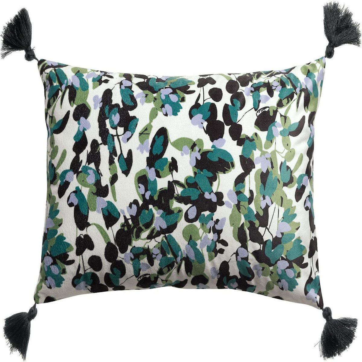 Les Ateliers du Linge Coussin imprime 100% polyester sanae