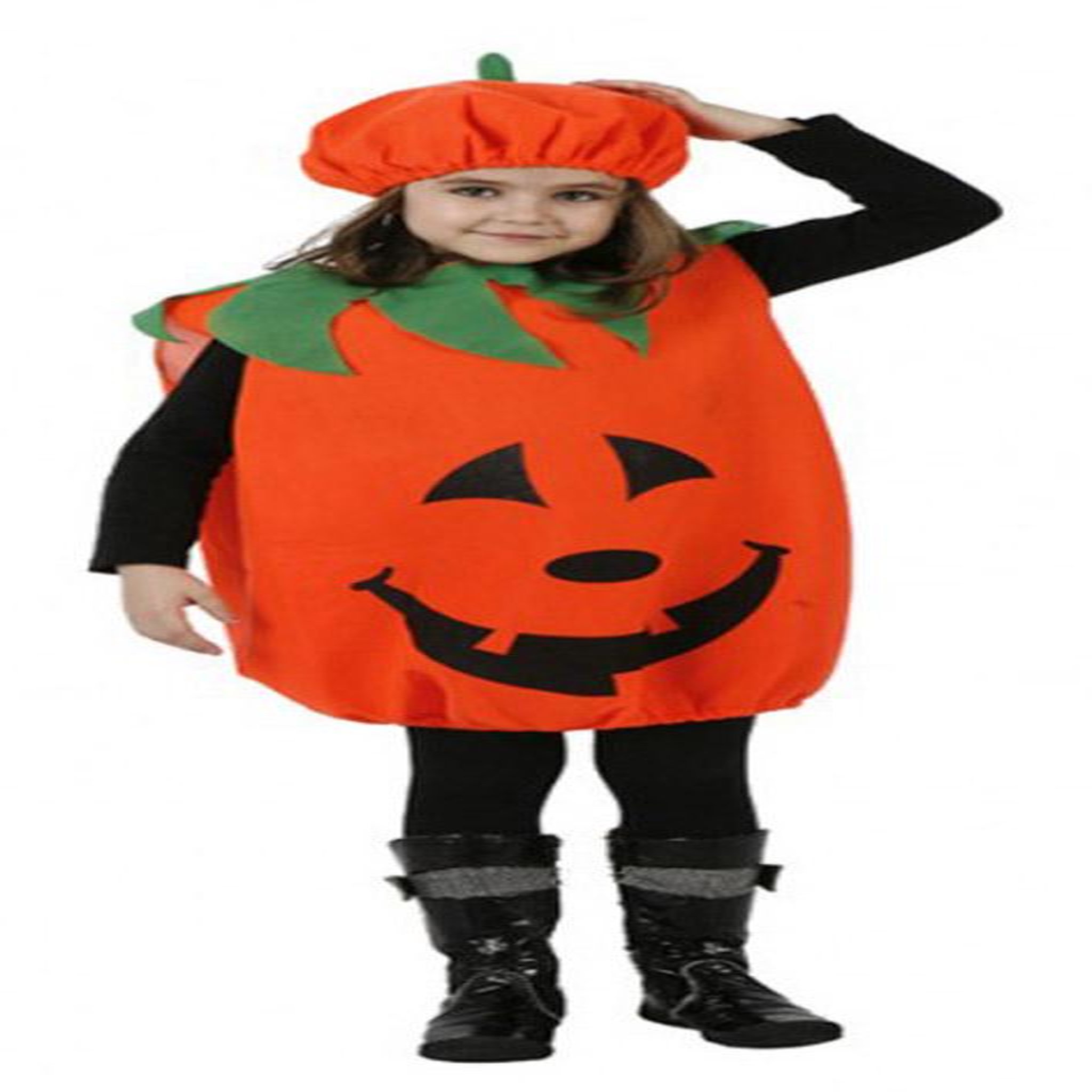 ATOSA Déguisement Citrouille - Fille - 5/6 ans (110 à 116 cm)