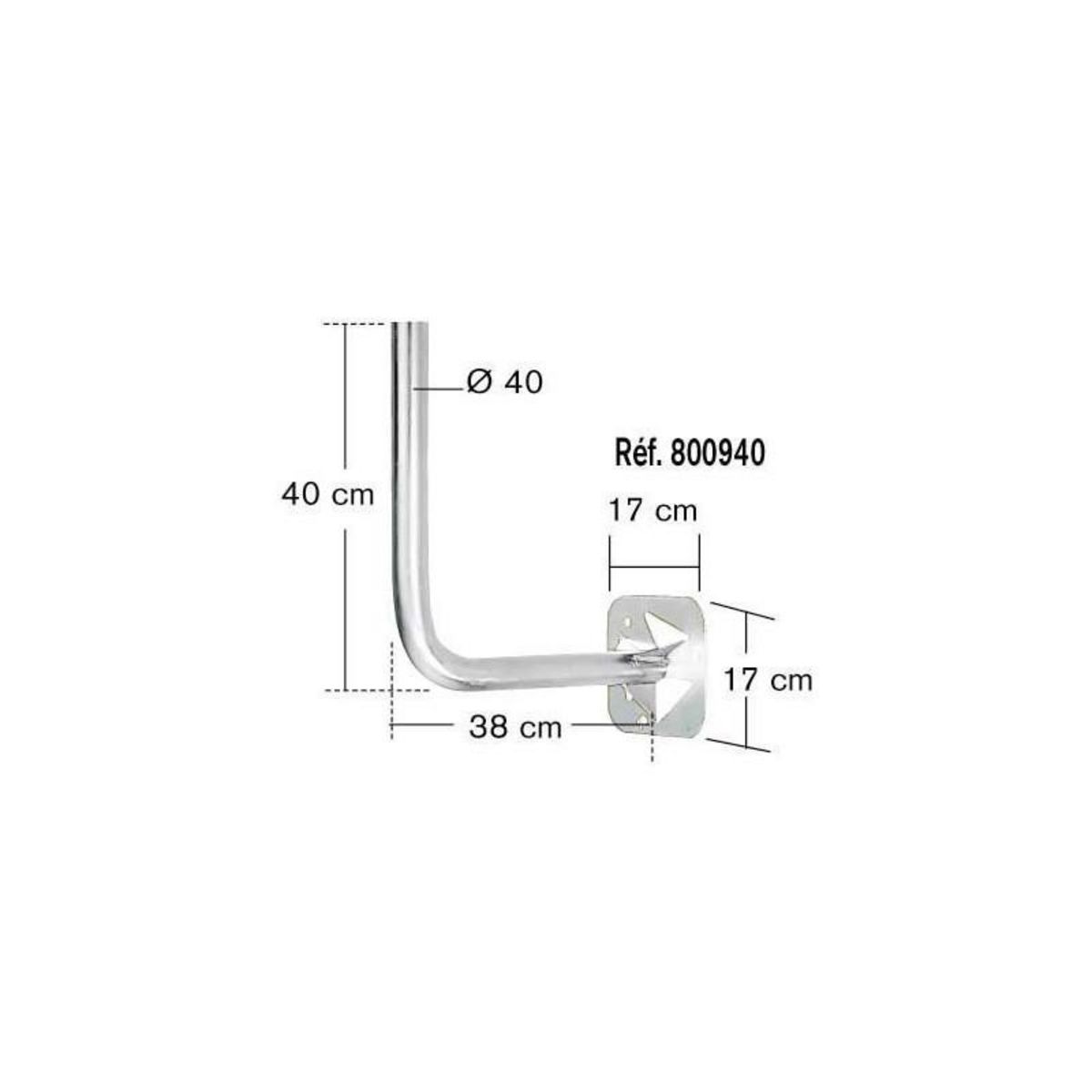 Erard Bras de déport mural ERARD 001940