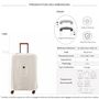 Voir la diapositive 2 : Delsey Valise rigide Moncey 69cm TSA Polypropylène