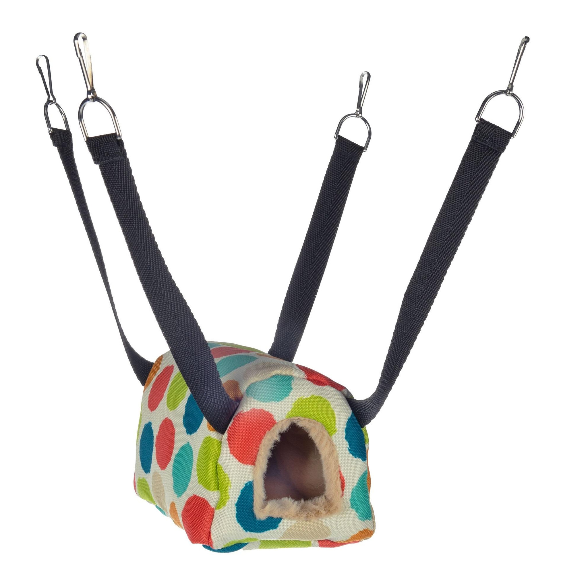 Eden Maison suspendue fizi pour hamster en tissu rembourré