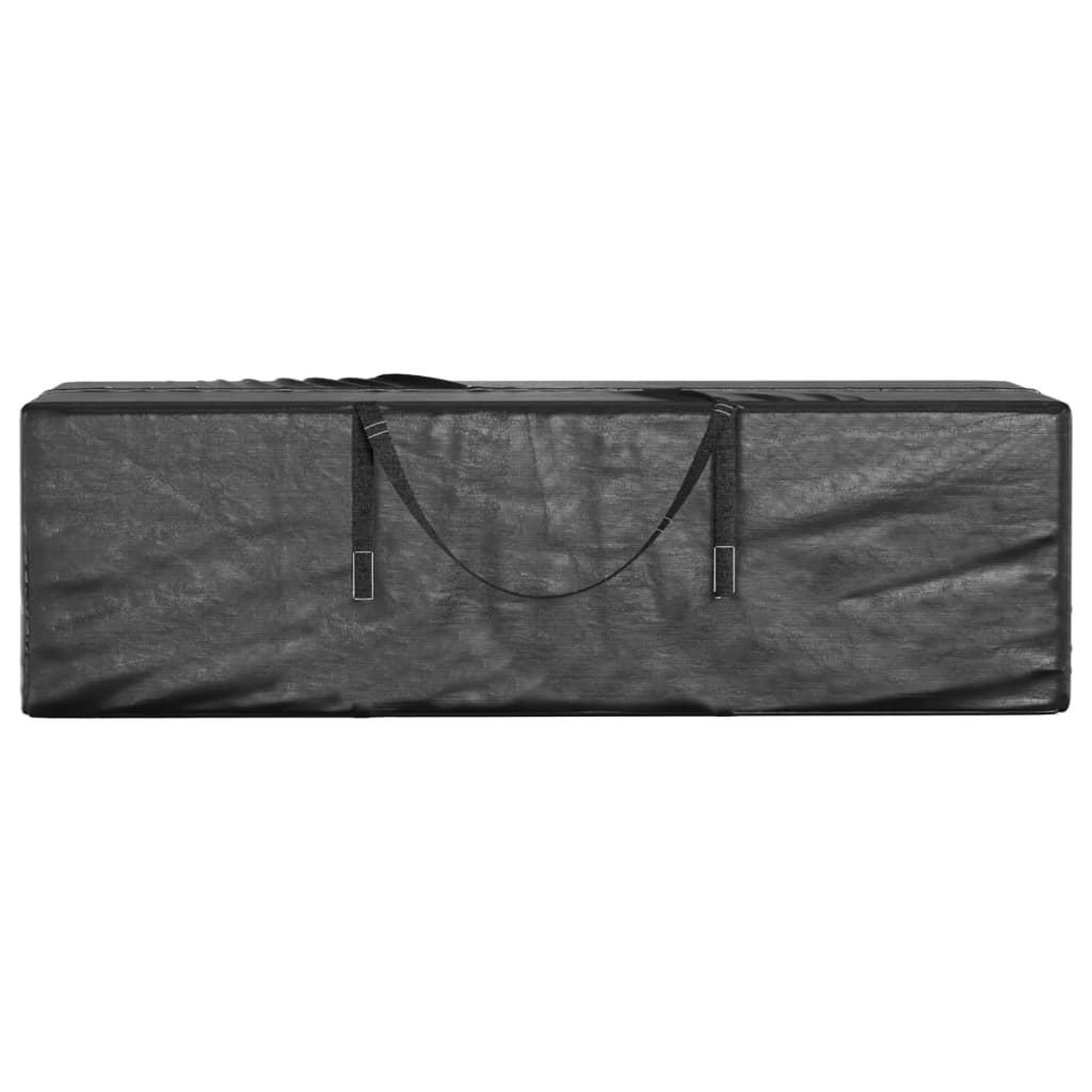 Voir la diapositive 3 : VIDAXL Sac de rangement pour sapin de Noël noir 135x40x55 cm PE