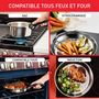 Voir la diapositive 5 : TEFAL Batterie de cuisine Cook Eat 17pcs Ingenio Inox