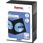 Hama Boîtiers DVD slim Hama Pack de 10 noir