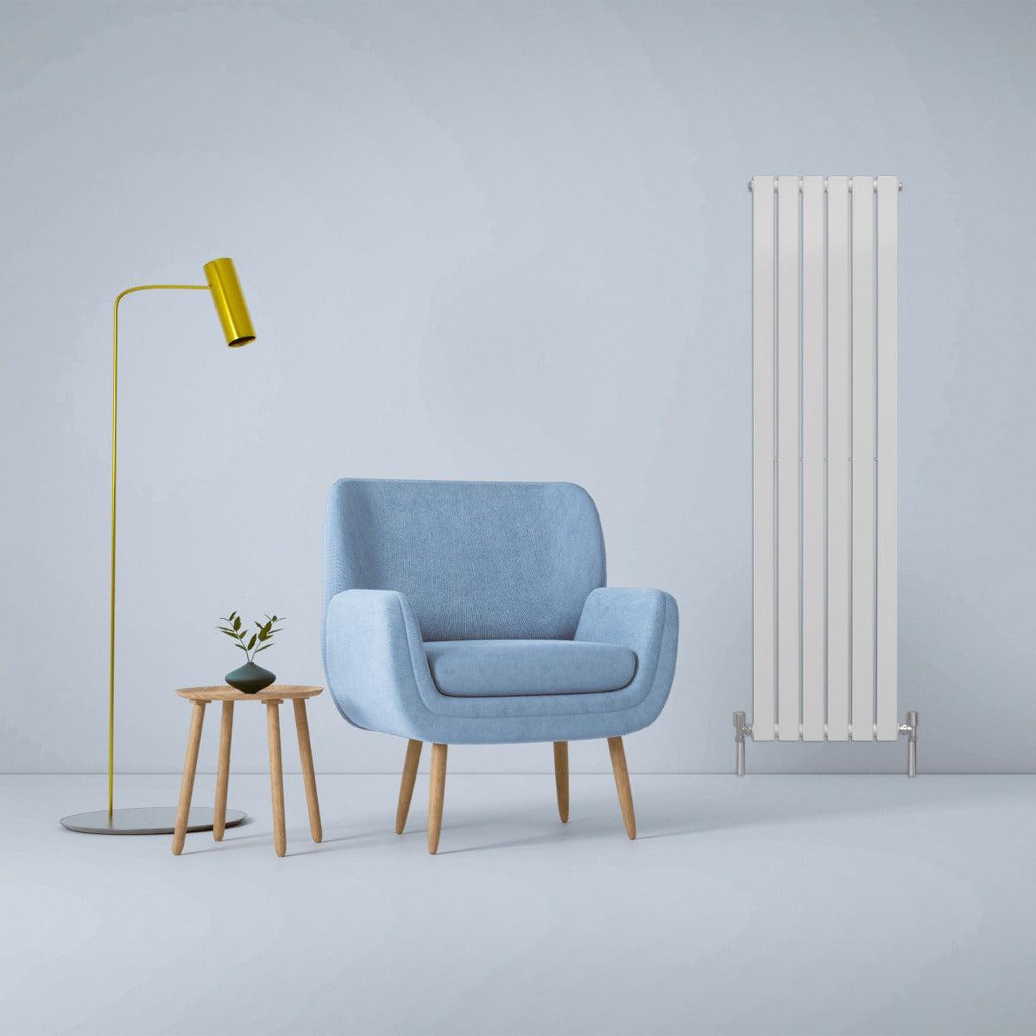 Voir la diapositive 2 : MONSTERSHOP Radiateur plat à 2 panneaux - 1600 x 420 mm