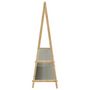 Voir la diapositive 5 : VIDAXL Porte vêtement avec étagères 132x45,5x150,5 cm bambou