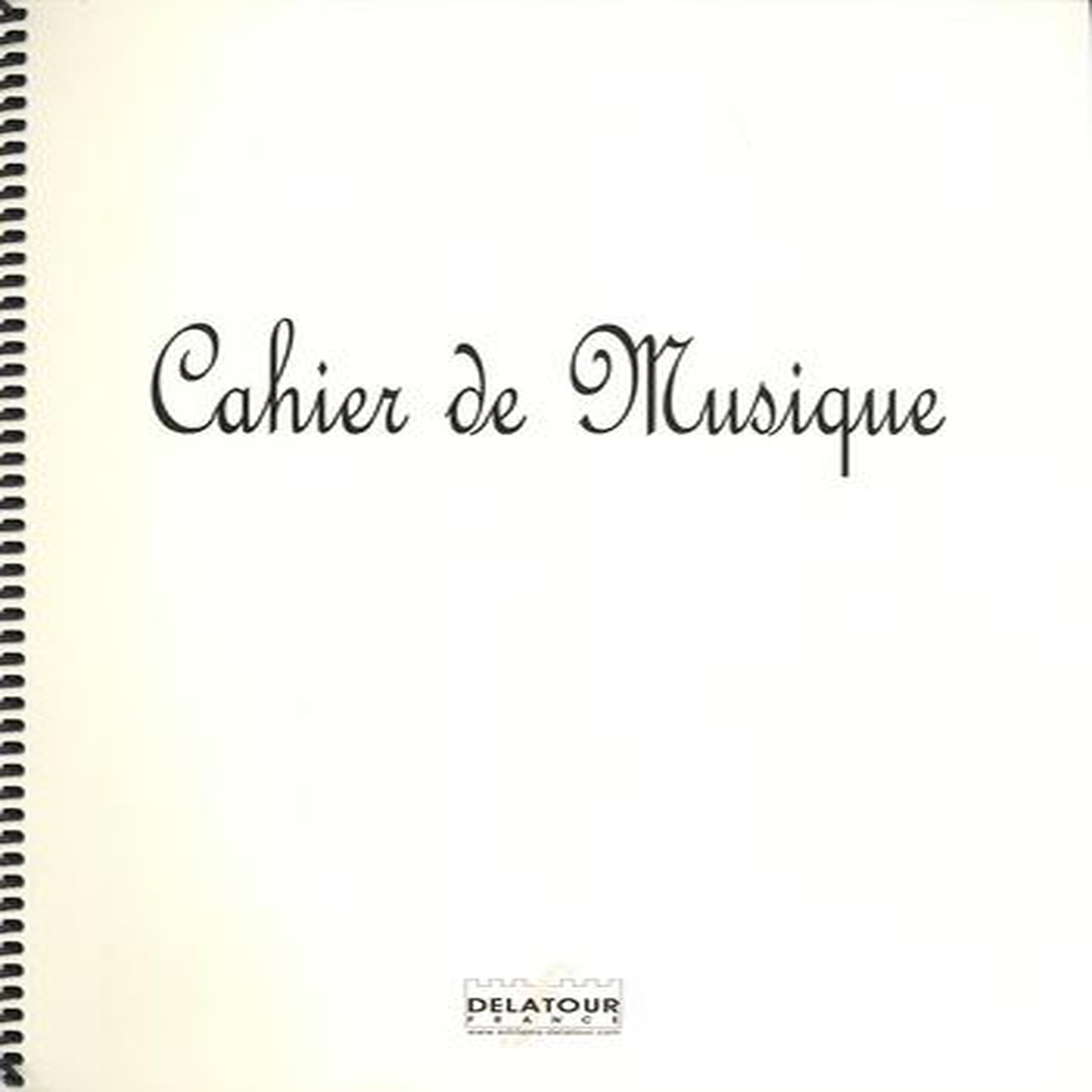 CAHIER DE MUSIQUE, Delatour France
