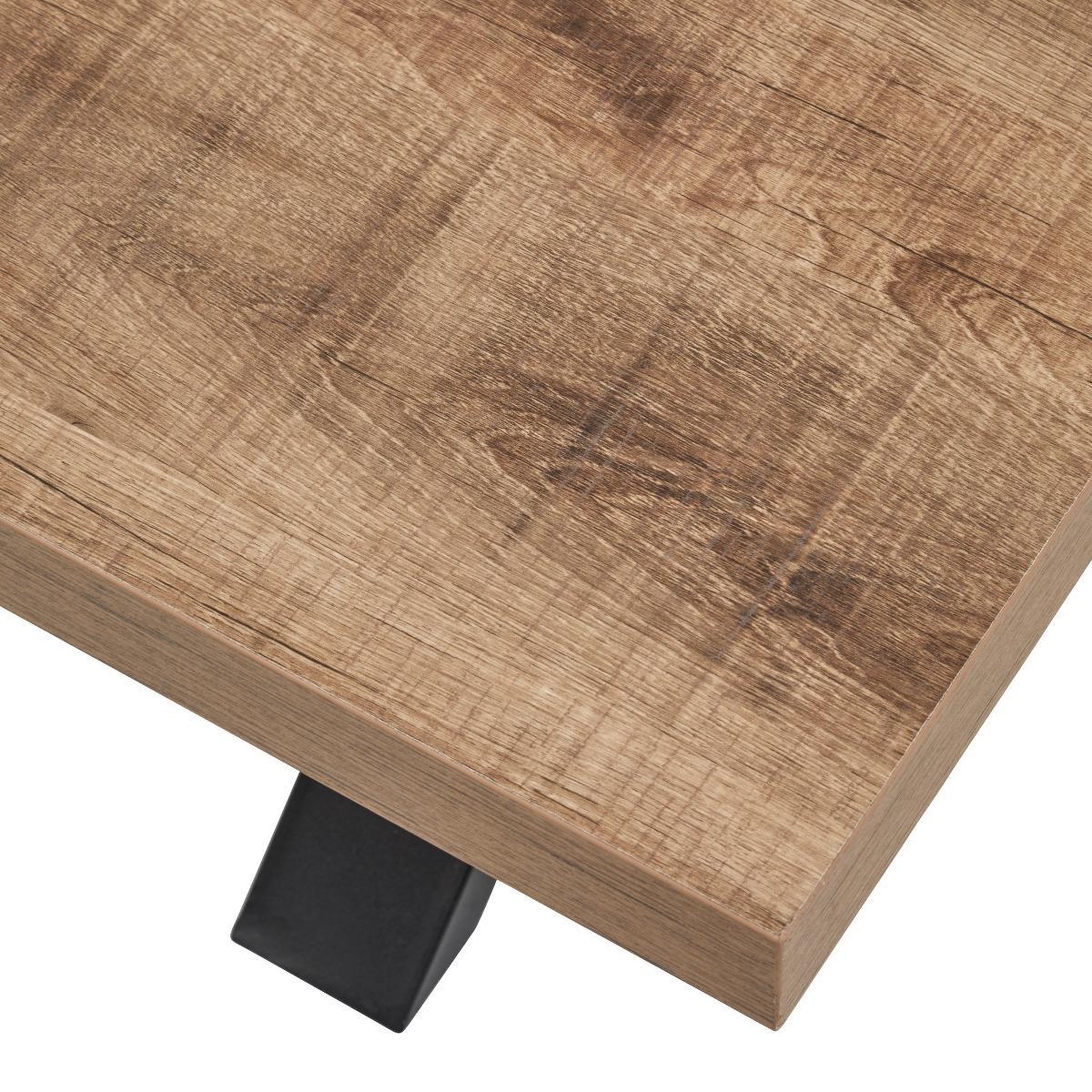 Voir la diapositive 4 : JLC KREATION Table basse rectangulaire en bois avec pieds x mona