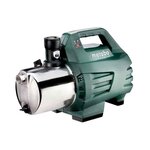 METABO SAS Pompe de jardin P 6000 Inox - 1300W - Débit max. 6000 L/h - hauteur d'aspiration max. 8 m