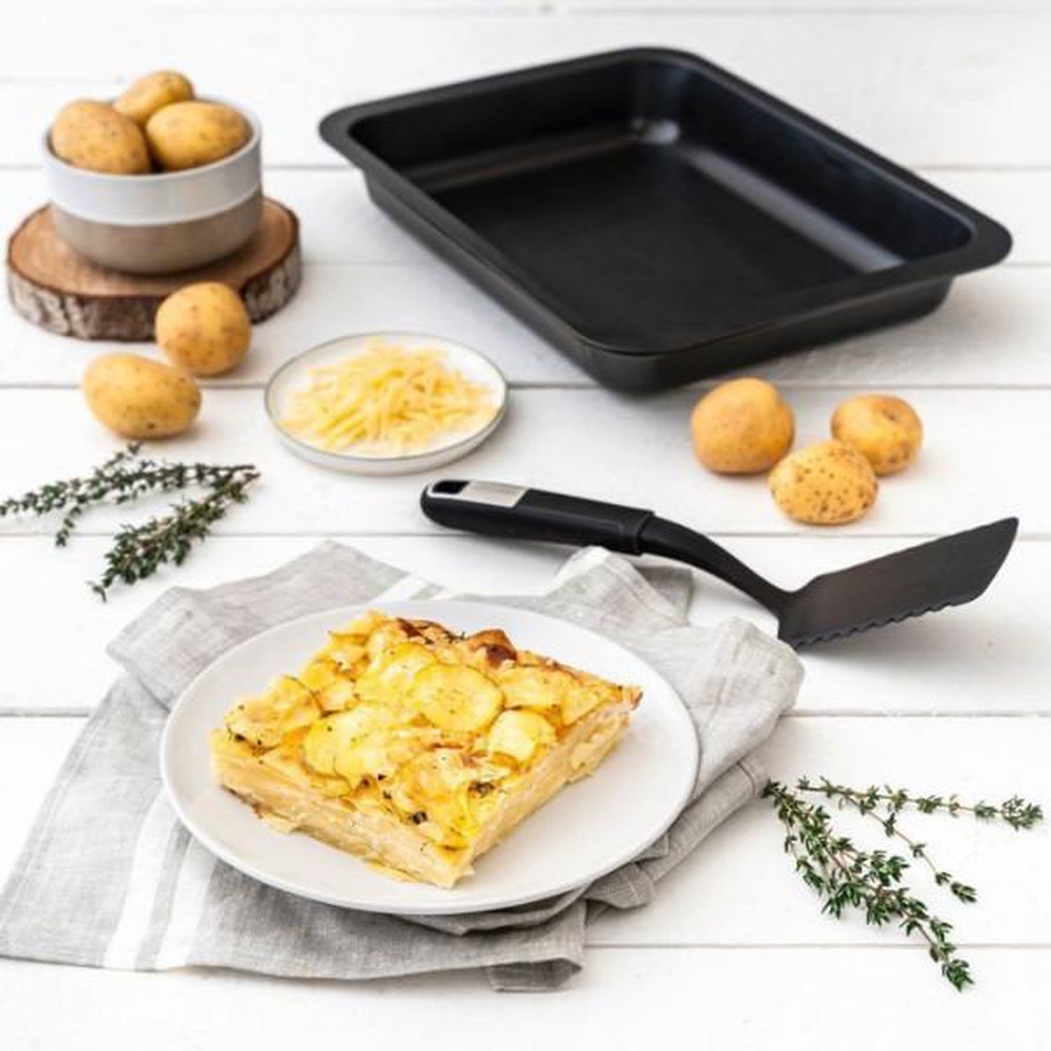 Voir la diapositive 5 : ZENKER Ensemble de 2 plats de cuisson four rectangulaires - ZENKER - Special Cooking - 37 x 27 et 28 x 23 cm