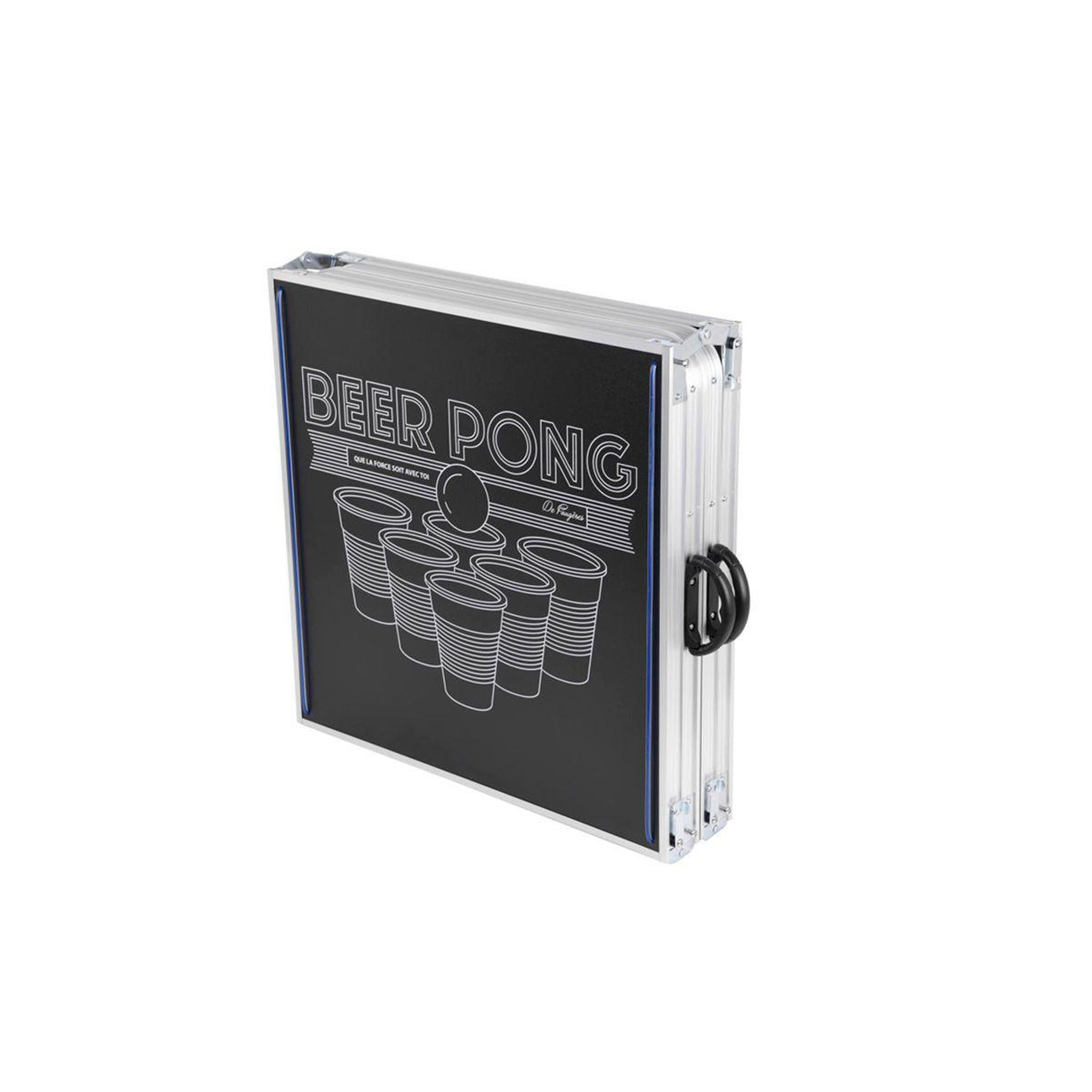Voir la diapositive 5 : DE FAUGERES Table beer-pong  led  240cm noir