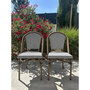 Voir la diapositive 3 : Paris Prix Lot de 2 Chaises de Jardin Empilable  Bistro  87cm Bleu