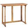 Voir la diapositive 3 : VIDAXL Ensemble de bistro 4 pcs Bois d'acacia solide