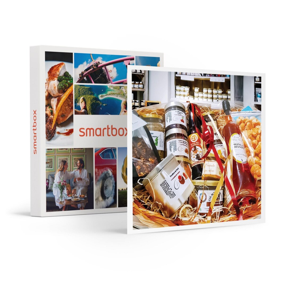 Smartbox Savoureux panier garni livré à domicile - Coffret Cadeau Gastronomie