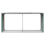 Voir la diapositive 3 : VIDAXL Abri de stockage de bois Acier galvanise 330x92x153 cm Vert