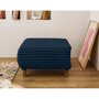 Voir la diapositive 2 : BEST MOBILIER Cristal - pouf modulable - 65 cm - en fausse fourrure côtelée